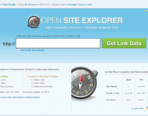 Open Site Explorer