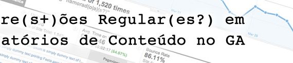 expressoes regulares em relatórios de conteudo