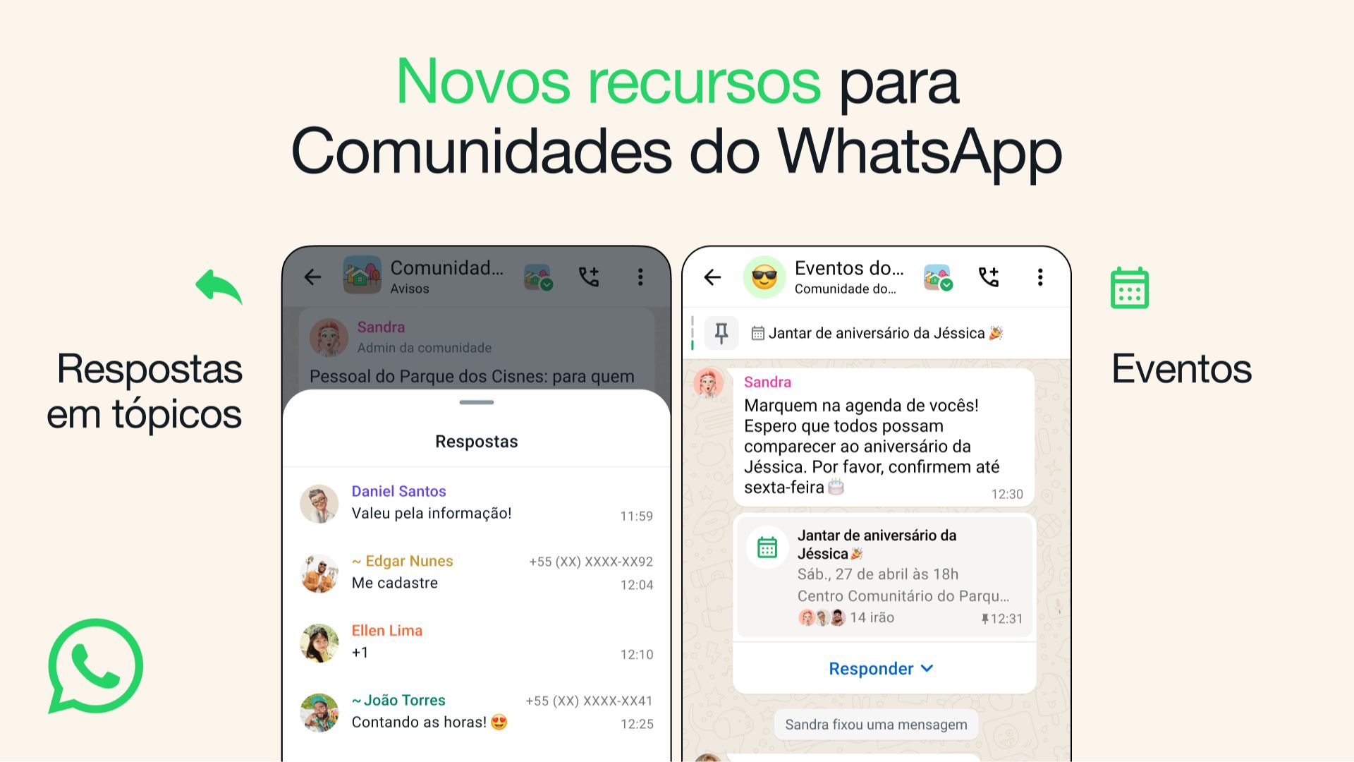 Meta Lança Novos Eventos de Comunidade para Ampliar Engajamento no WhatsApp