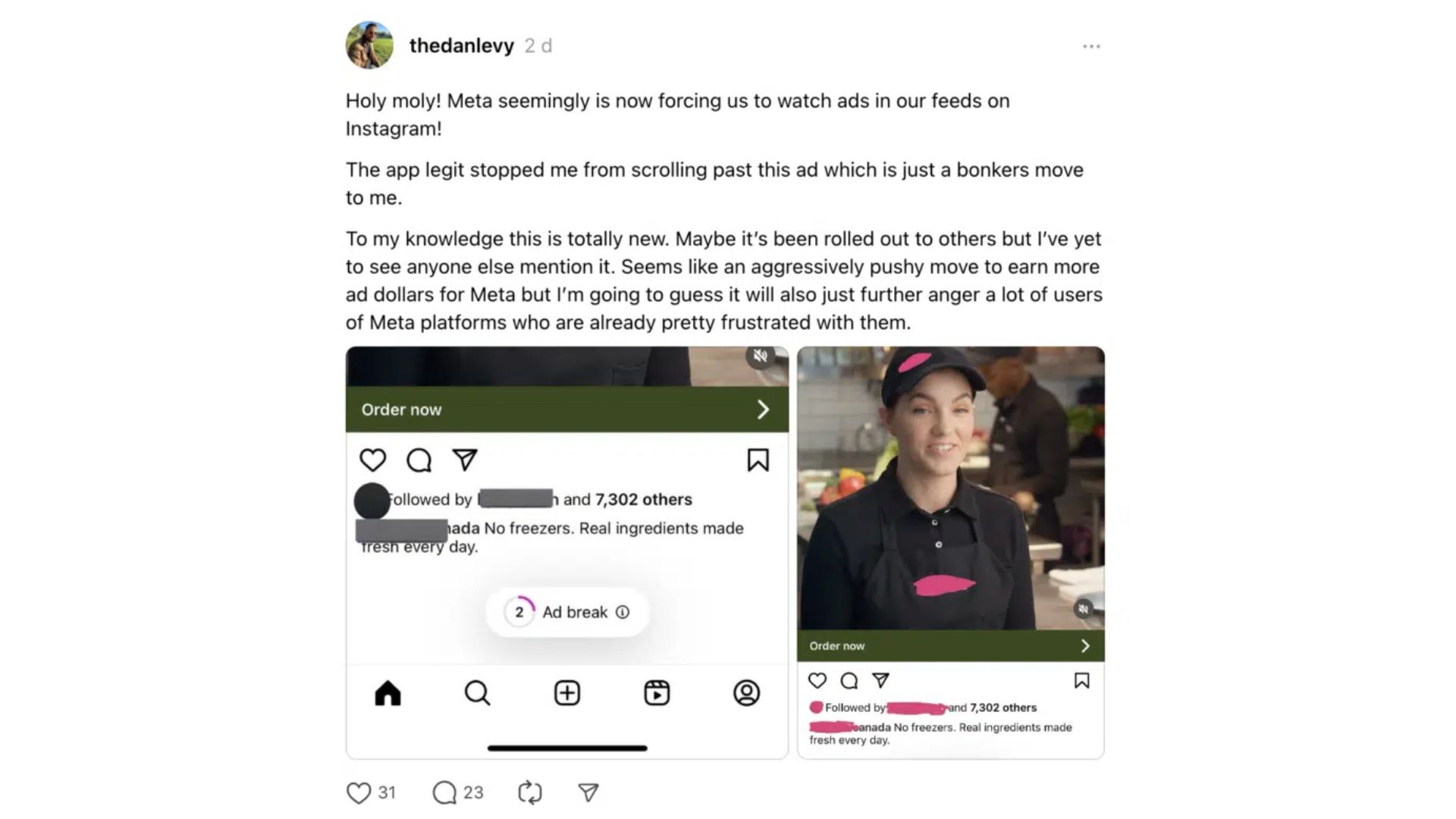 Instagram Testa Novo Anúncios em Vídeo 