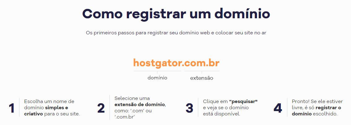 Guia de Registro de Domínio